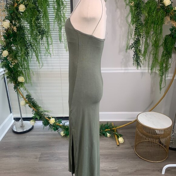 Enza Costa | Strappy Side Slit Dress - Picture 5 of 7